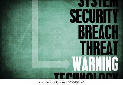 Warning Computer Security Threat And Protection