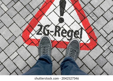 Warning Sign: 2G-Regel (2G Rule)