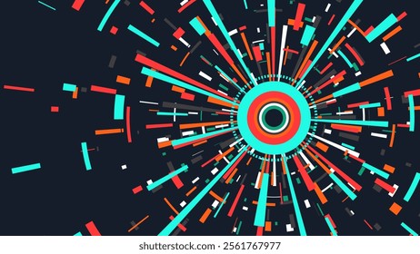 warp speed, interdimensional portal, evolution technology. Suitable for modern and futuristic graphic design backgrounds, websites, or presentations.