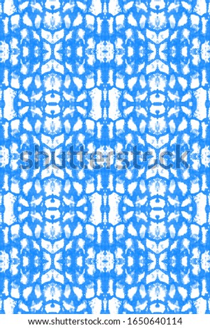 Washing Effect Pattern. Dye Effect. Spattered Paint. Azure,White Distressed Illustration. Abstract Vogue Wallpaper. Shibori Organic Retro Style. Wash Washing Effect Pattern.