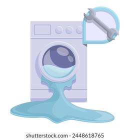 Washing machine repair service icon. Cartoon of Washing machine repair service icon for web design isolated on white background - Powered by Shutterstock