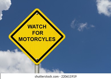 Watch Motorcycles Warning Sign Road Warning Stock Illustration ...