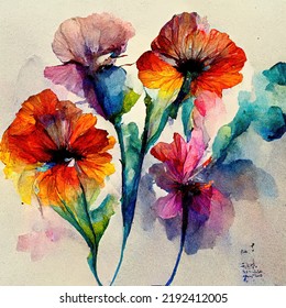 8,142 Water color beige floral Images, Stock Photos & Vectors ...