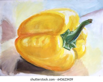 fruits and vegetables painting