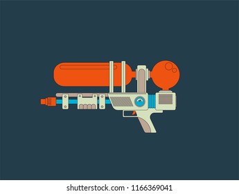 Water Gun Illustration Stock Illustration 1166369041 | Shutterstock