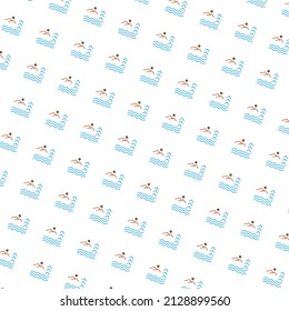 Water Icon Pattern Design And Background Art