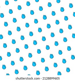 Water Icon Pattern Design And Background Art