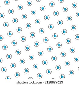 Water Icon Pattern Design And Background Art