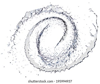 Water Spiral Splash