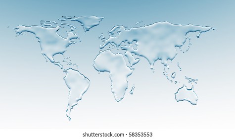 Water On A Map Water Map Images, Stock Photos & Vectors | Shutterstock