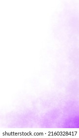 Watercolor Abstract Background With Purple Watercolor In The Corner