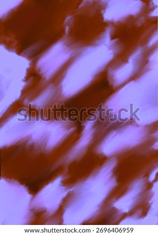 Watercolor Abstract Light  Pattern with Elegant Hand-Drawn Brush