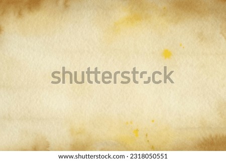 watercolor art background. old paper abstract background