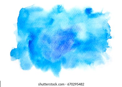 1,988 Tâche aquarelle bleu Images, Stock Photos & Vectors | Shutterstock