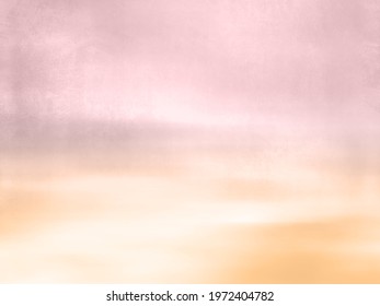 Watercolor background    abstract dreamy sky   landscape and pastel color gradient