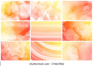 Watercolor Background Abstract Painting