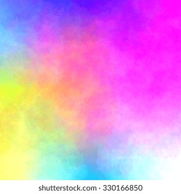watercolor background - chaotic clouds pattern