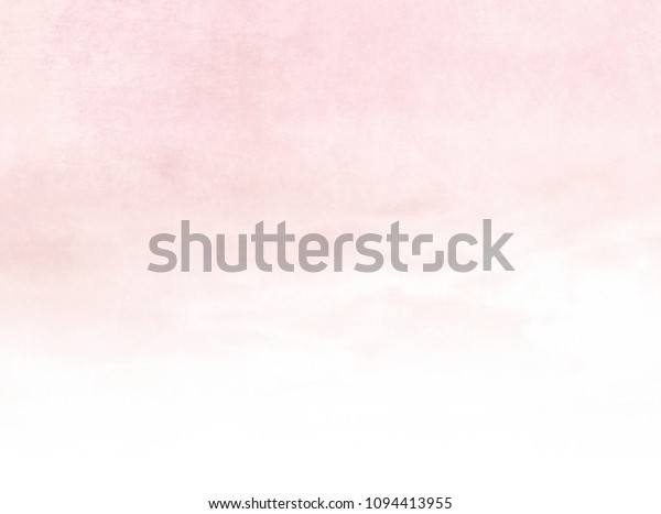 水の色の背景グラデーション 淡いピンクの色の柔らかいパステルの空のテクスチャーが白にフェード のイラスト素材