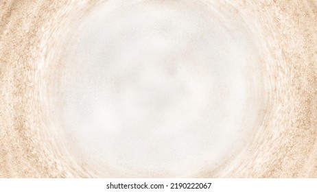 Watercolor background mixed with fantasy graphics of sandstorms or grains of sand blowing in the summer breeze in light beige-brown tones.