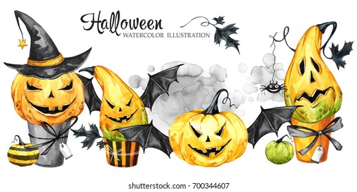 Download Watercolor Halloween Images Stock Photos Vectors Shutterstock