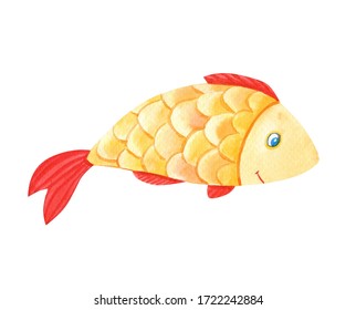 金魚 水彩 イラスト の画像 写真素材 ベクター画像 Shutterstock