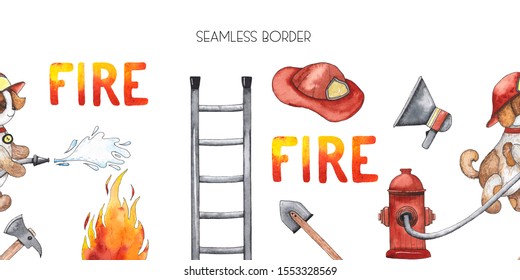 144 Fire truck border Images, Stock Photos & Vectors | Shutterstock