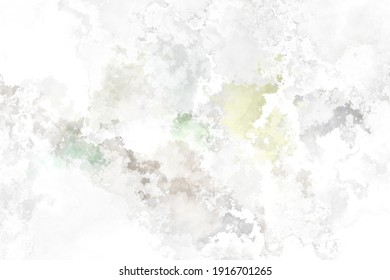 Watercolor Chaotic Texture. 
Abstract Grey White Background.