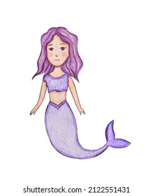 13,823 Illustrated Purple Mermaid Images, Stock Photos & Vectors ...