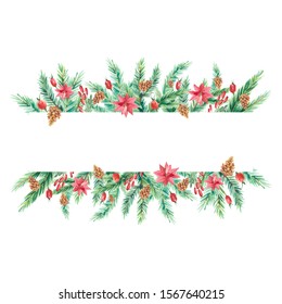 10,613 Holly border watercolor Images, Stock Photos & Vectors ...