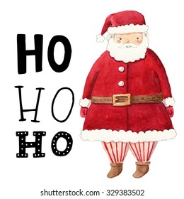 12,318 Watercolor Santa Claus Images, Stock Photos & Vectors | Shutterstock