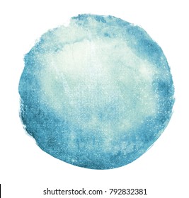 Watercolor circle background