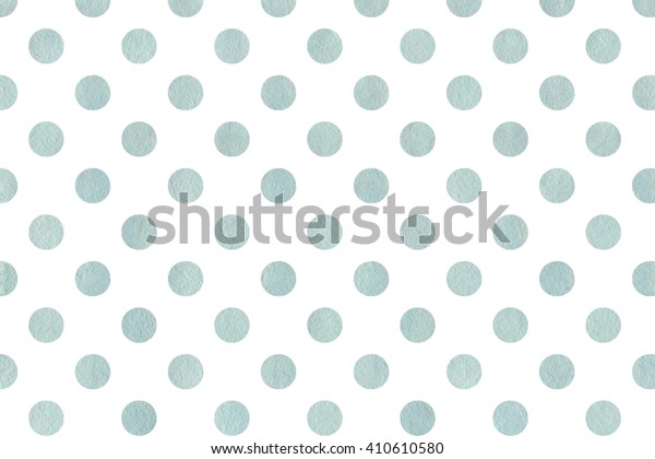 Watercolor Dots Blue Color Watercolor Blue Royalty Free Stock Image