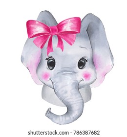 5,859 Baby elephant watercolor Images, Stock Photos & Vectors ...