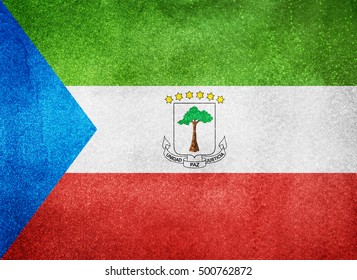 Watercolor Flag Background Equatorial Guinea Stock Illustration ...