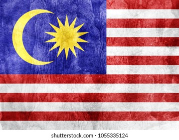 Watercolor Flag Background Malaysia Stock Illustration 1055335124 ...