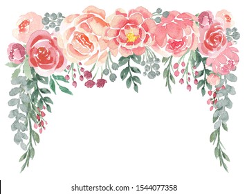 2,710 Peonies Corner Border Images, Stock Photos & Vectors 