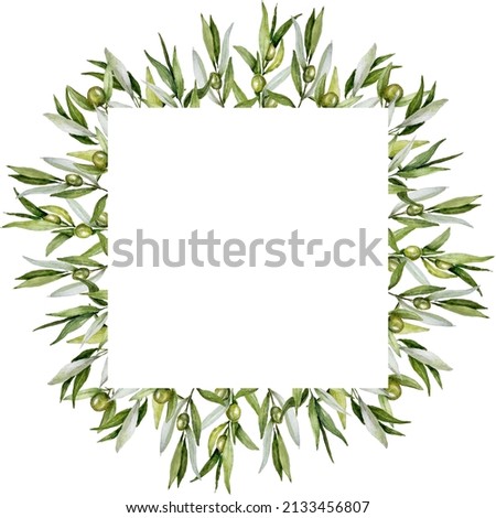 Similar – Hops frame on white background