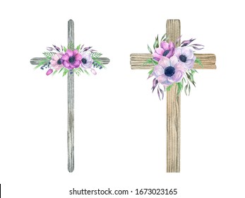 Watercolor Cross Images, Stock Photos & Vectors | Shutterstock