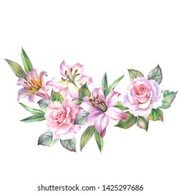 Digitla Textile Design Flower Leave Stock Illustration 1492628309 ...