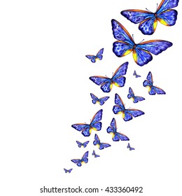 Watercolor Butterfly Stock Illustration 402093205 | Shutterstock