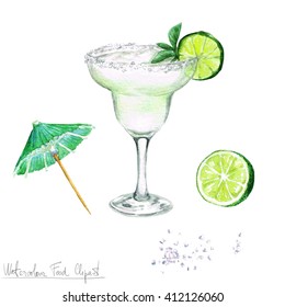 2,307 Watercolor margarita Images, Stock Photos & Vectors | Shutterstock