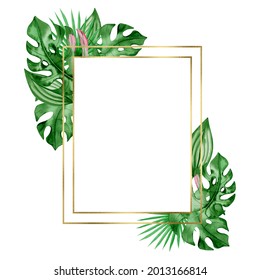 19,038 Monstera leaf border Images, Stock Photos & Vectors | Shutterstock