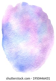 Watercolor Hand Drown Abstract Splater