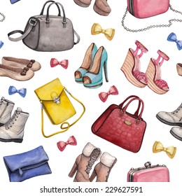 handbags and shoes