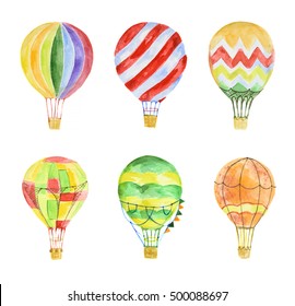 766 Hot air balloon watercolour Images, Stock Photos & Vectors ...