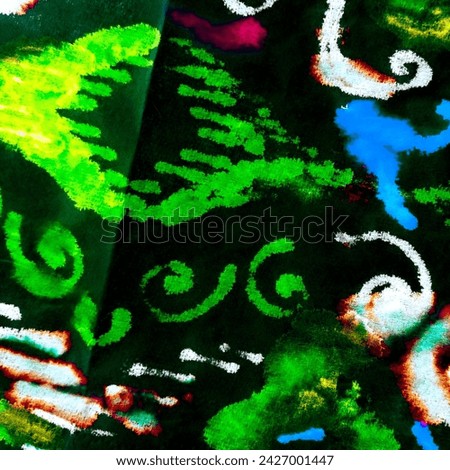 Watercolor Ikats. Bright Bohemian Handmade Style. Bright Ikat Aztec. Endless Watercolor Texture. Cosmos Jacquard Weaves. Scandinavian Watercolor Style.