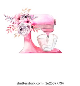 Watercolor Illustration Arrangement Pink Pastry 260nw 1625597734 