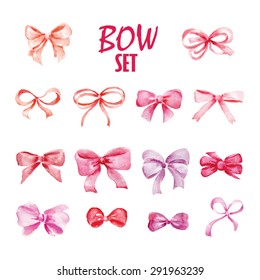 Red Bow Icon Set Stock Vector (Royalty Free) 1240185664 | Shutterstock