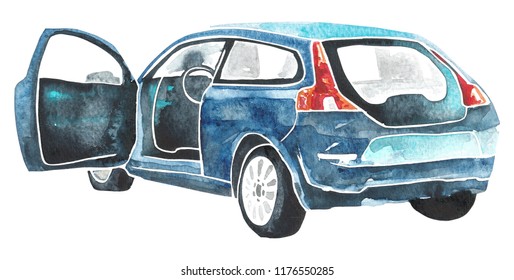 Cartoon Open Car Hd Stock Images Shutterstock