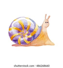 7,181 Watercolor snail Images, Stock Photos & Vectors | Shutterstock